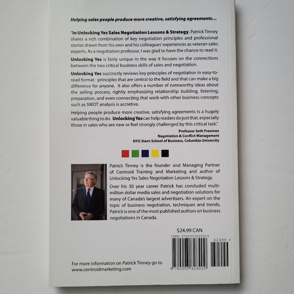Unlocking Yes: Sales Negotiation Lessons and Strategy [Signed] Book - Paperback - Picture 3 of 8